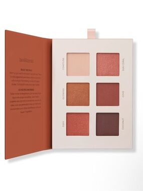 bareMinerals Beach Neutrals Eyeshadow Palette — Coral, Peach & Brown Shades